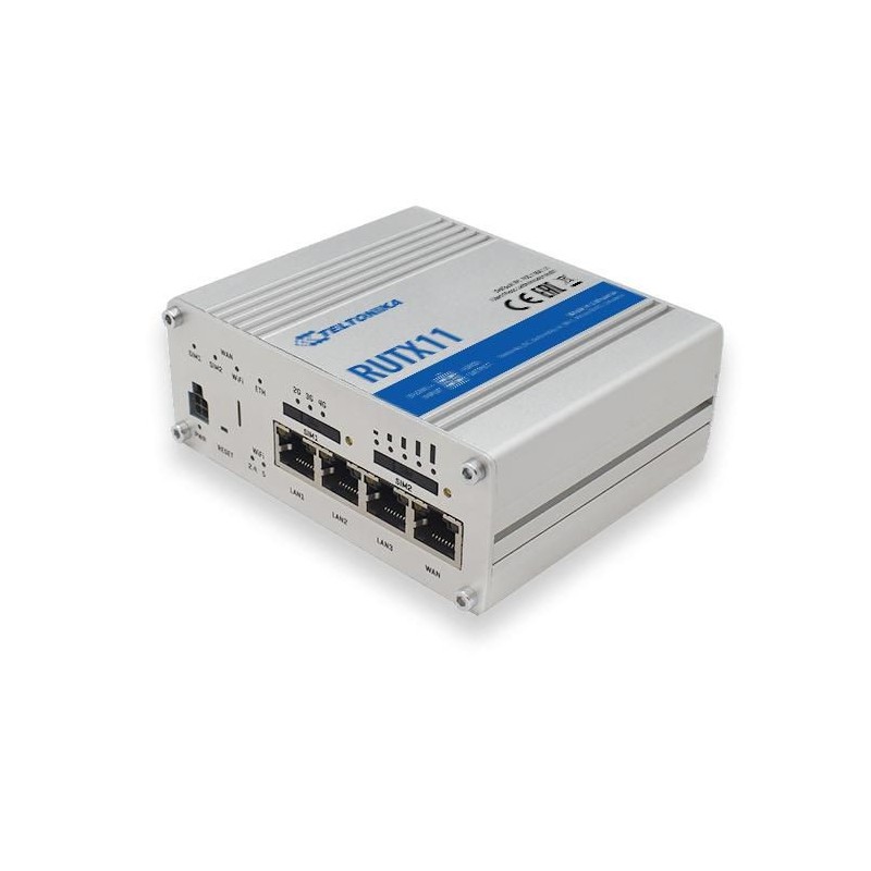 Teltonika Networks RUTX11 LTE CAT6 RUGGED ROUTER